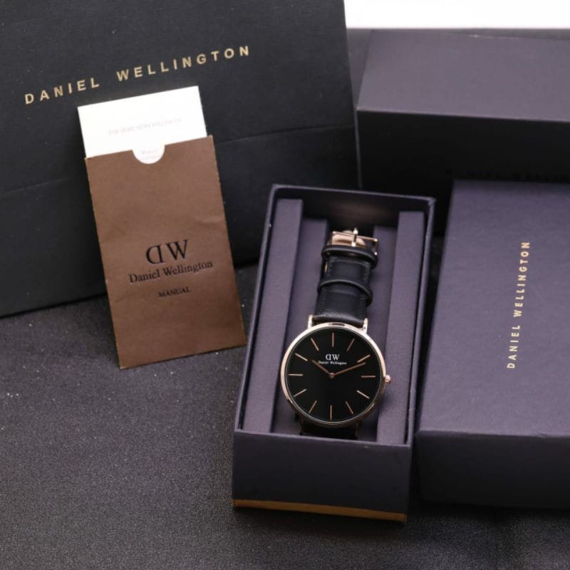 Promo ( Bisa Cod ) Jam Tangan Pria Dw Original Jam Tangan Anti Air Dw Wanita Original Jam Dw Kulit