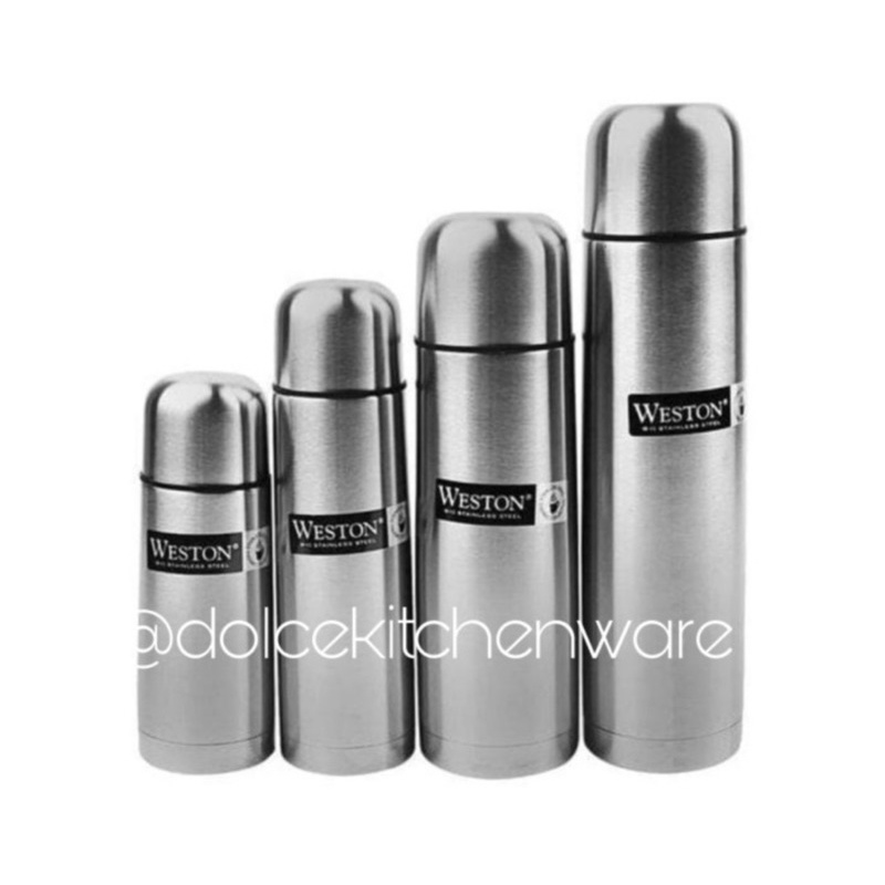 Termos Air Minum Panas Dingin Weston Premium Thermo Pot Stainless 500 750 1000 ml