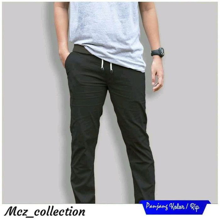 Celana Chino Panjang Pria rib kolor Premium Celana Cino Distro Panjang Casual