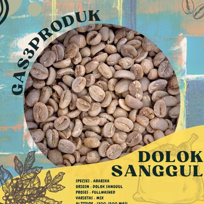 

Green Bean/Biji kopi Arabika Dolok Sanggul full wash/greenbean dryhull