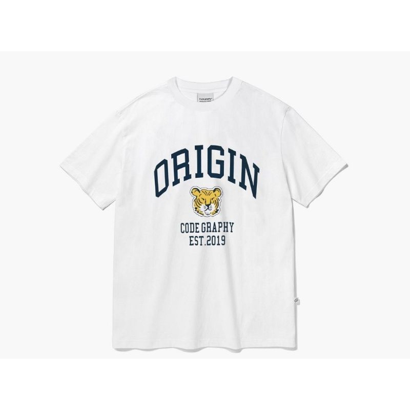 code:graphy origin tiger logo tshirt exclusive item pop up