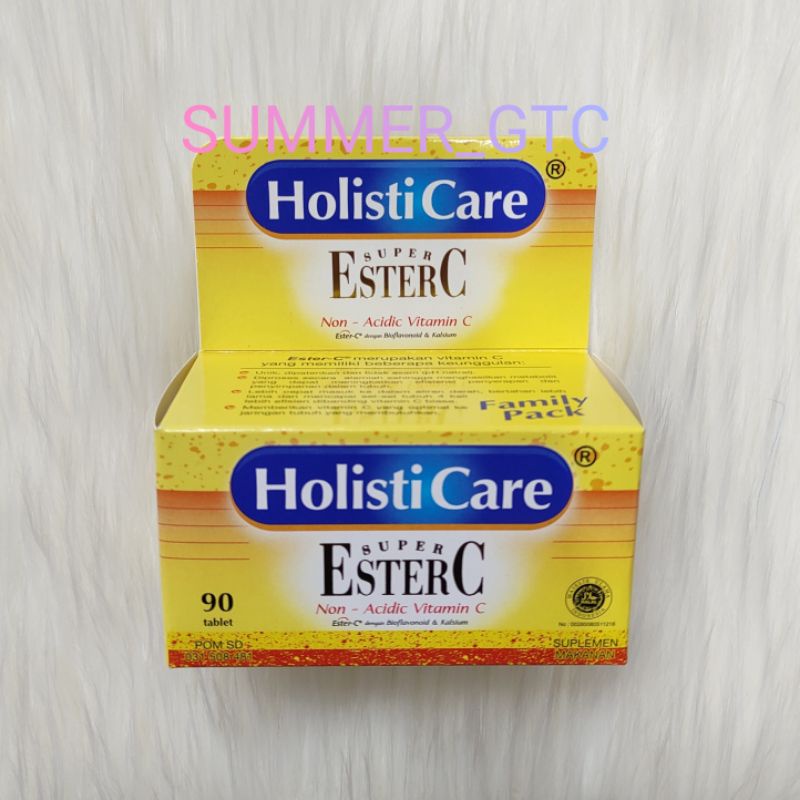 holisticare ester c 90 tablet vitamin c ester-c isi 90 tabs