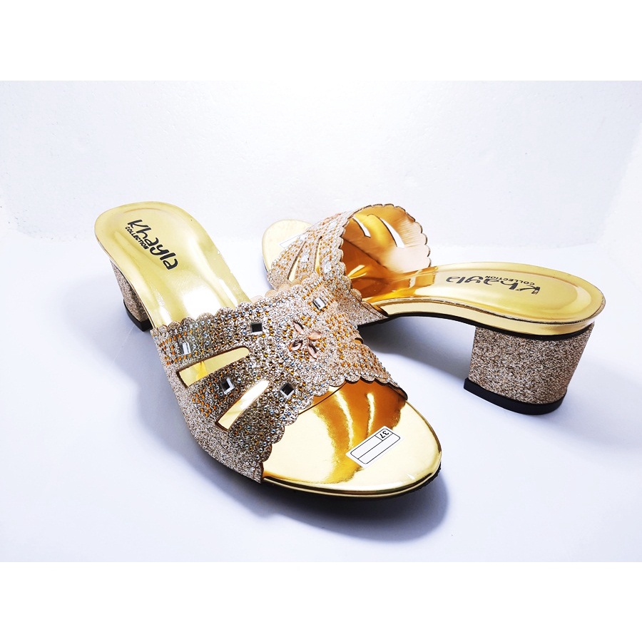 SANDAL WEDGES WANITA/HELS PAYET/SANDAL PESTA WANITA/TERBARU/KEKINIAN/SALLSA SICI