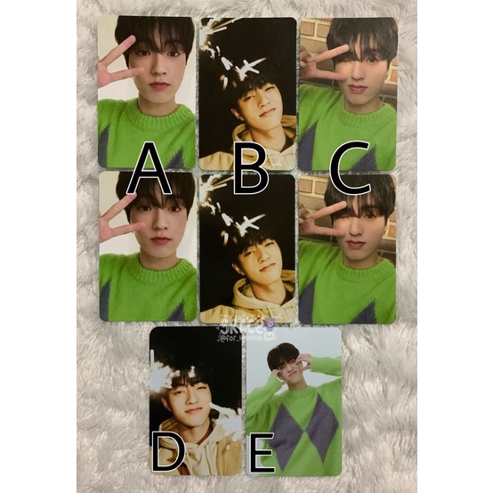 Treasure Haruto Photocard Full Album My Treasure Selca Concept blue orange green ver cahil bata kemp