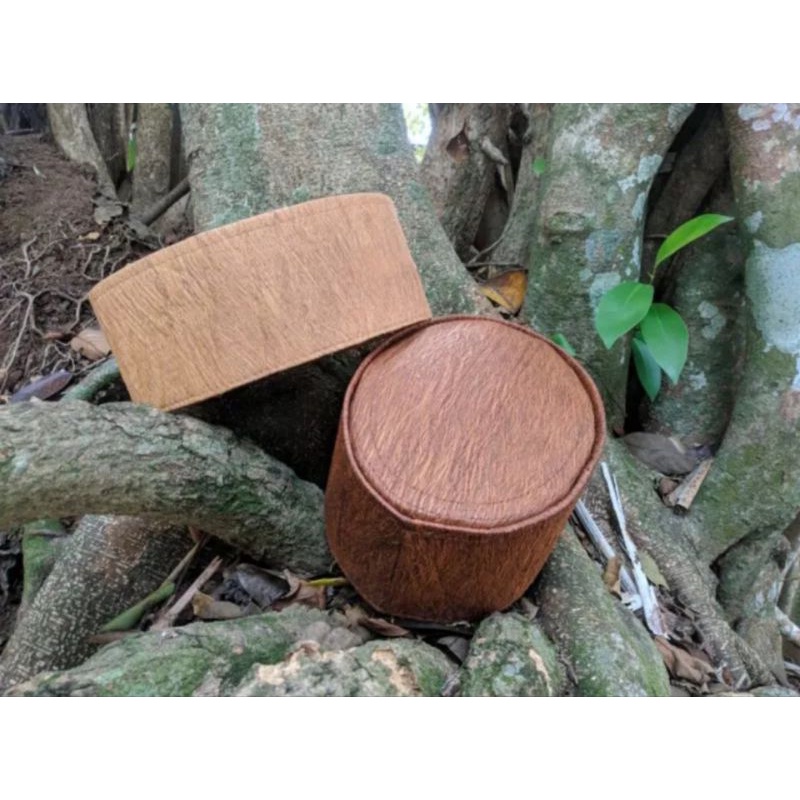 COD | TERMURAH | peci songkok kulit kayu asli 100% kulit kayu | peci kulit kayu | kopiah pria unik