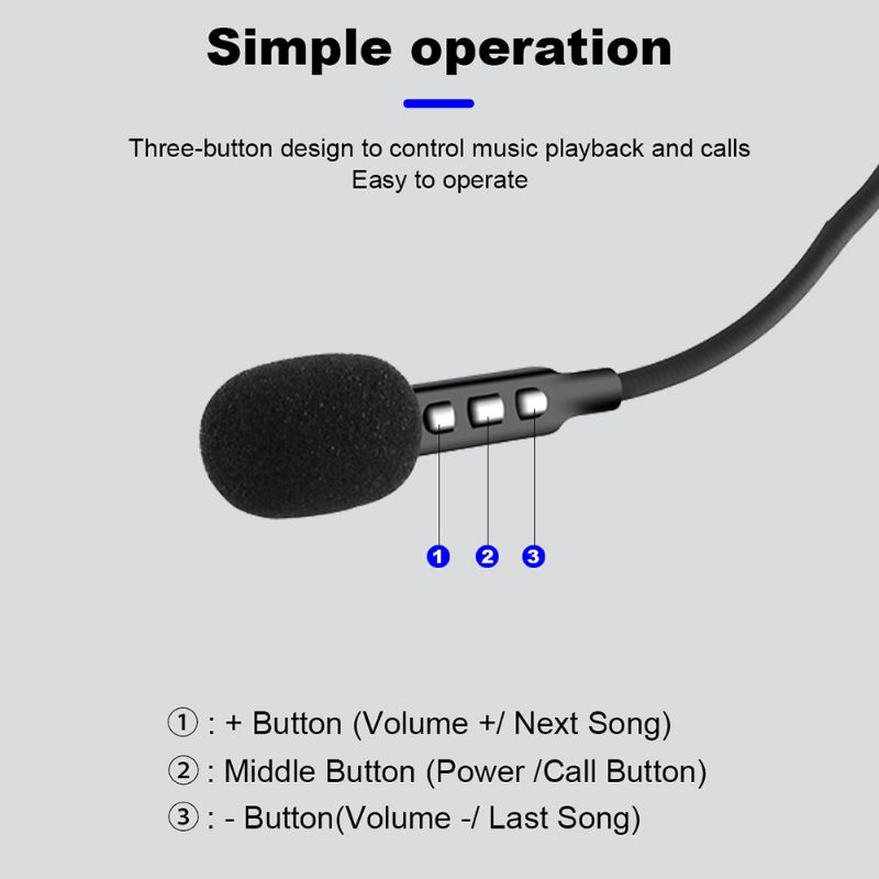 Headset Helm Bluetooth / Headphone Helm Bluetooth