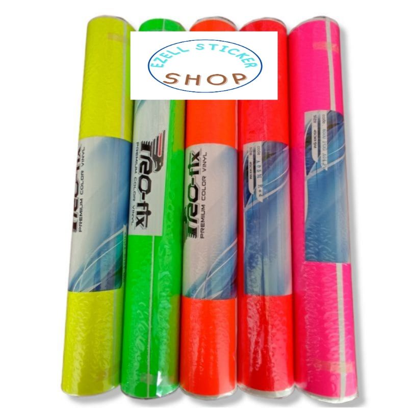 

Stiker Profix Warna Stabilo Matte Glossy (Per roll) 45cm x 9m