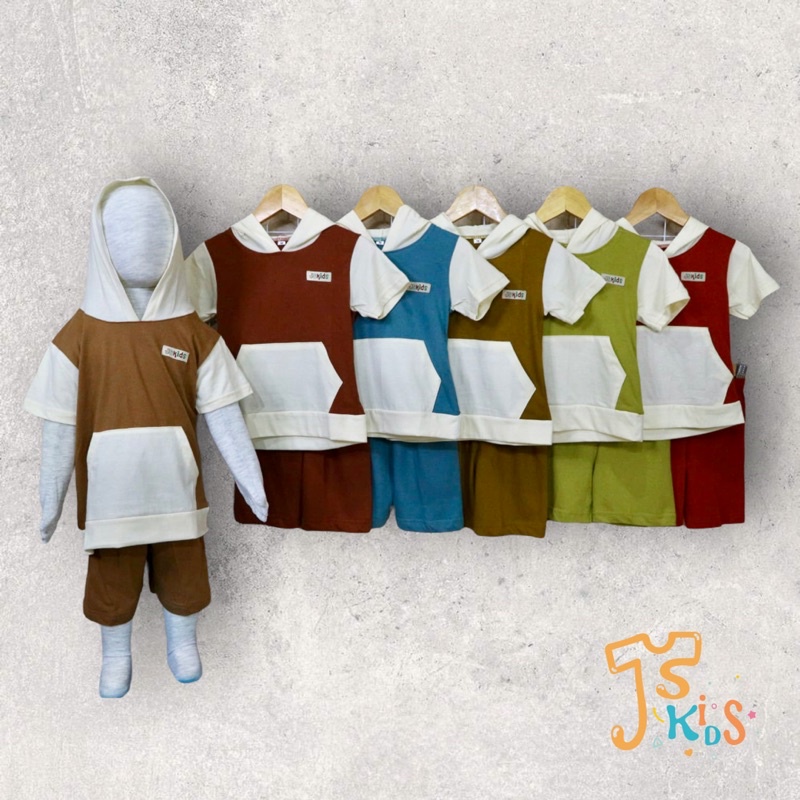 JISA Kids - Baju Anak Hoodie / Setelan Hoodie Anak Unisex