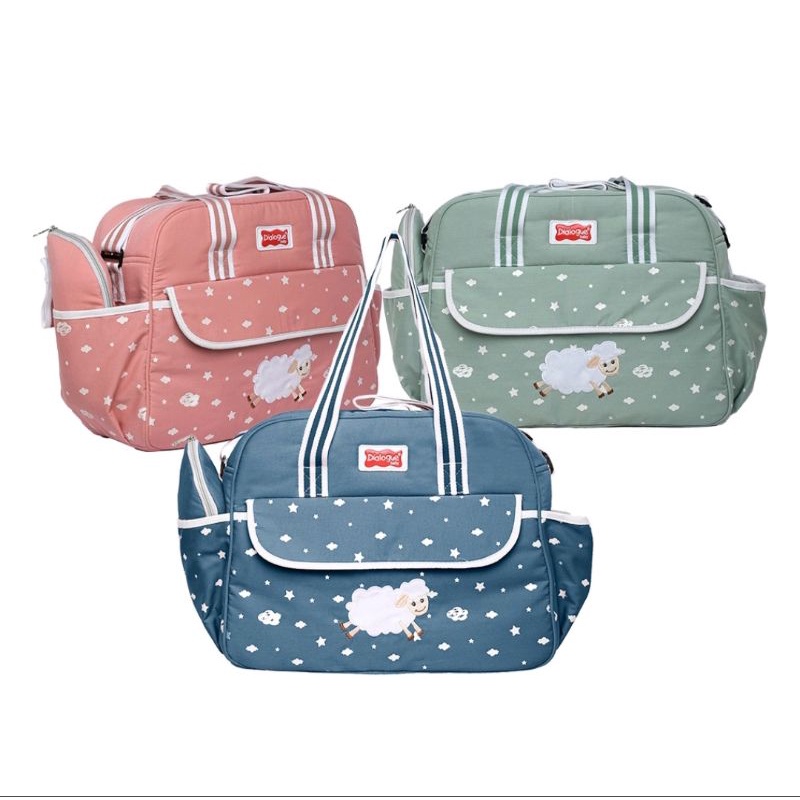 Dialogue Baby Tas Besar + TBS Baby Sheep Series - DGT7312