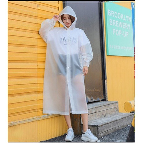 [COD] JAS HUJAN KOREA TRANSPARAN - JAS HUJAN EVA RAINCOAT