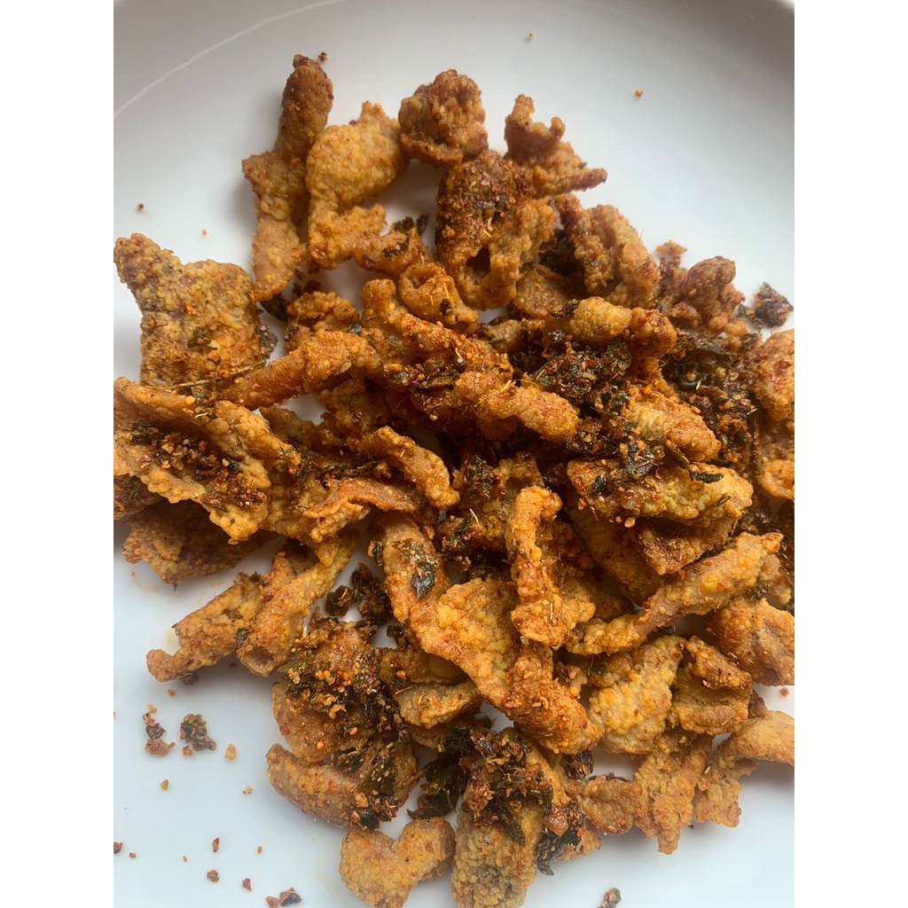 

KERIPIK KULIT AYAM NGARUY 500GR