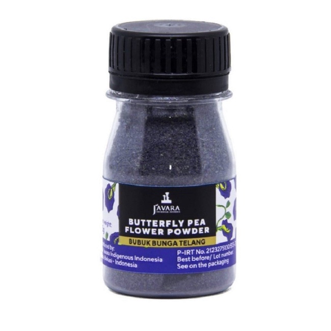 

JAVARA - BUBUK BUNGA TELANG (BUTTERFLY PEA FLOWER POWDER) - 15 GR