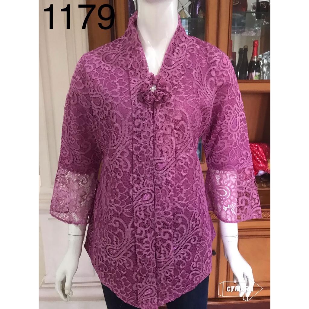 1179 kebaya kartini full brukat alexuez premium/kebaya encim brukat