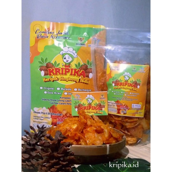 

Keripik Singkong Jadul Kripika