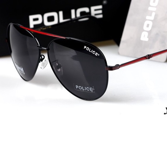 4ds BEST SELLER Kacamata Hitam Pria POLICE Polarized UV protection Original Anti SIlau + Hardcase