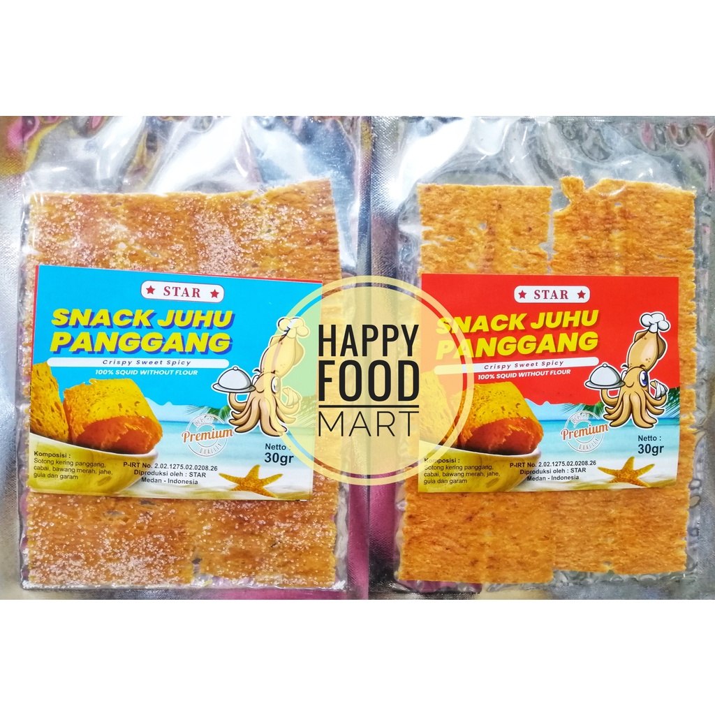 [DISKON] STAR SNACK JUHU PANGGANG 30 GRAM/JUHI CUMI/DIHU SOTONG KERING/CEMILAN ANAK
