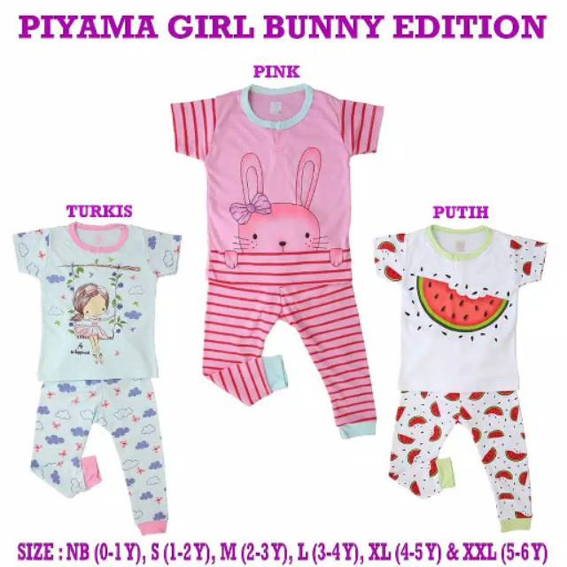 PROMO ZEBE by KAZEL setelan pendek BUNNY / ELEPHANT / SWAN / CAT  BAJU ANAK / BAJU BAYI 6-12 tahun