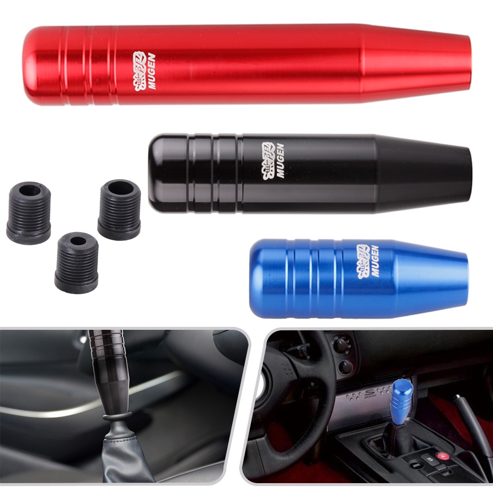 Knop Perseneling Mobil /handle Perseneling Mobil/Shift Knob Mugen Universal Import/Gear Shift Knob Mobil Tuas Persneling Bahan Alumunium/Knop Handle Gigi Manual/Car Shift Knob  Universal Import /Tuas Persneling Model Panjang/Shift Knop Perseneling Mobil