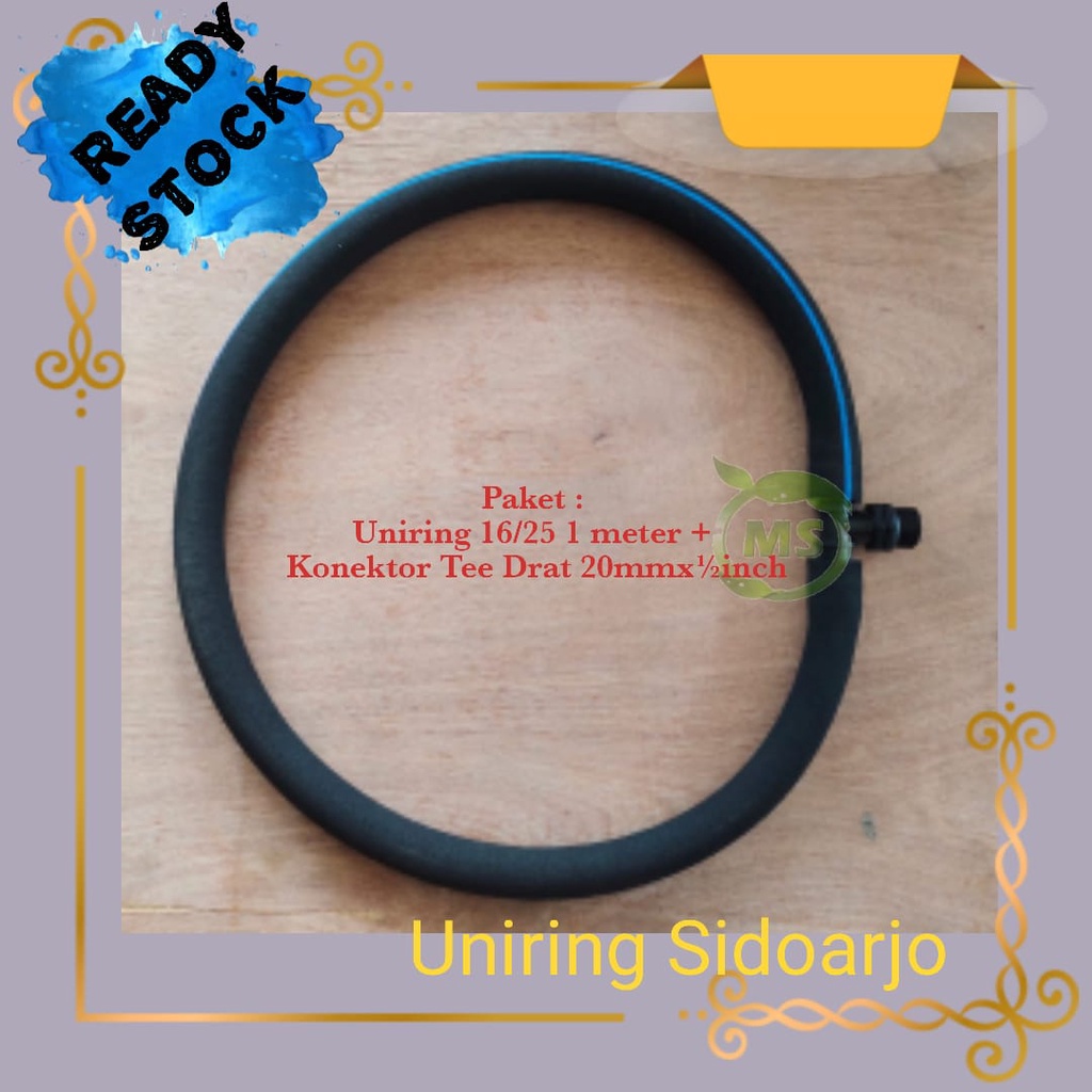 Uniring 16/25 1 meter + Konektor Tee