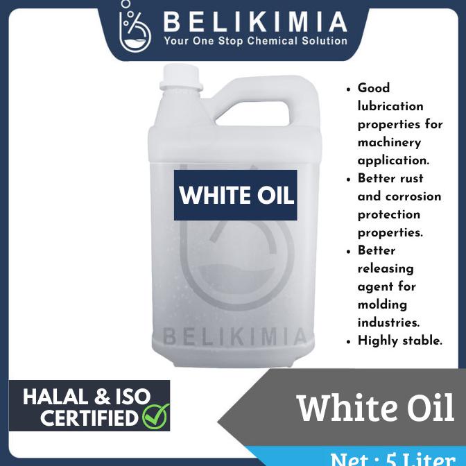 Jual White Oil / Mineral Oil / Liquid Paraffin 5 Liter Shopee Indonesia
