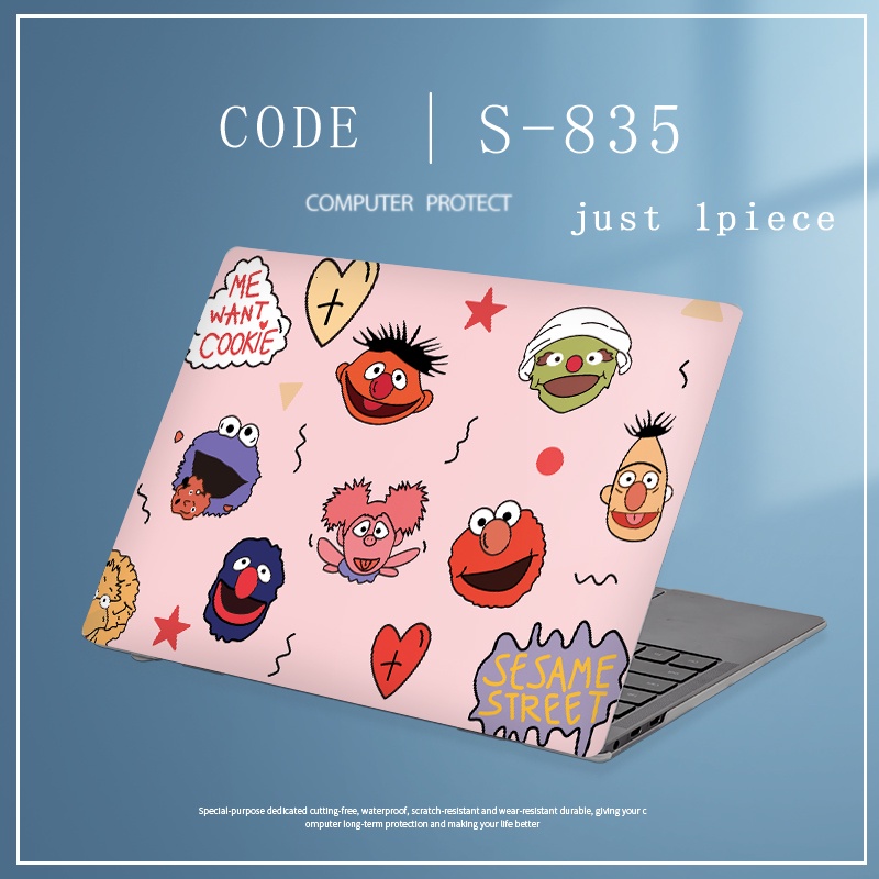 1pc Universal Bebas Potong COD Laptop Decals Warna-Warni Komputer Piala Dunia Dekorasi Stiker Kulit Film Untuk Lenovo Ideapad S415 Ideapad S300-13 S400 S410P Full Cover Sticker