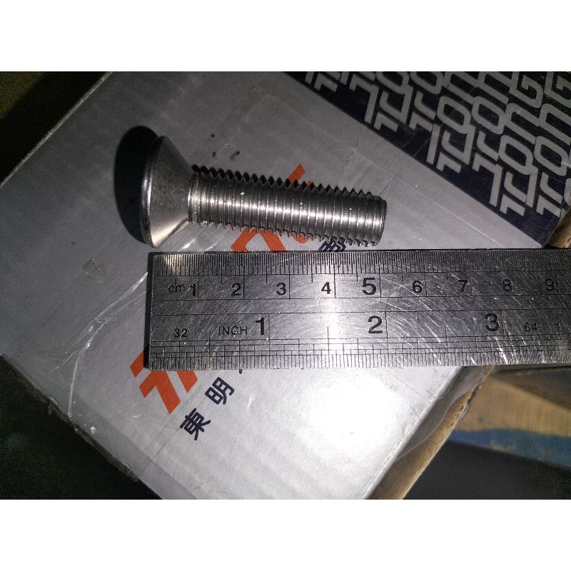 Verseng L M12 x 50 (5cm) stainless 304 THE A2-70