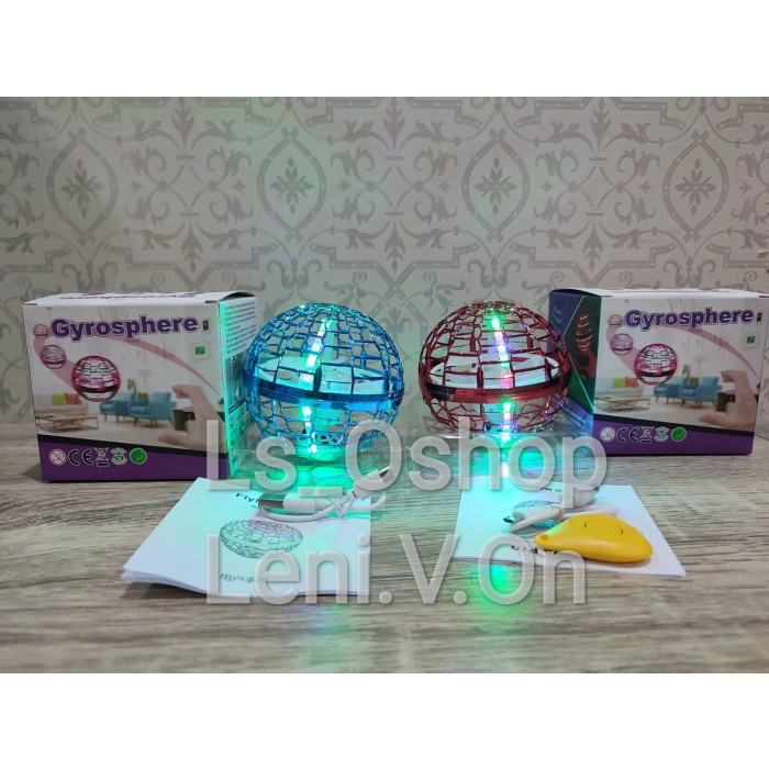 Mainan Bola UFO Terbang - Mainan Spinner Bola Tangan - Bola Terbang