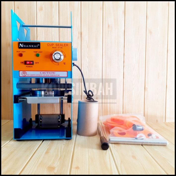 Promo Mesin Cup Sealer Alat Perekat Kemasan Gelas Plastik Manual Kap Siler