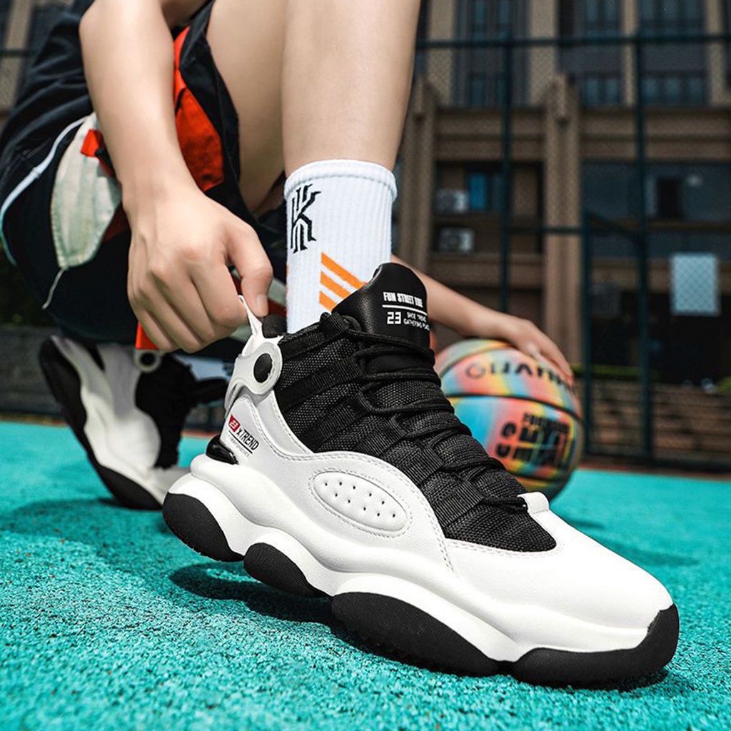 Sepatu Basket Pria Import Modis Trendy Sepatu Cowok Basket Original Bagus Keren High Quality Nyaman Dpakai
