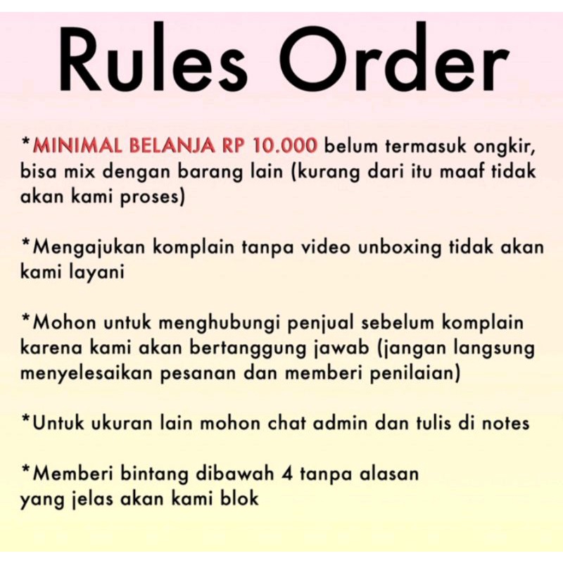 Cincin Korea Manik Manik Lucu/ Paket Isi 6 Cincin Random