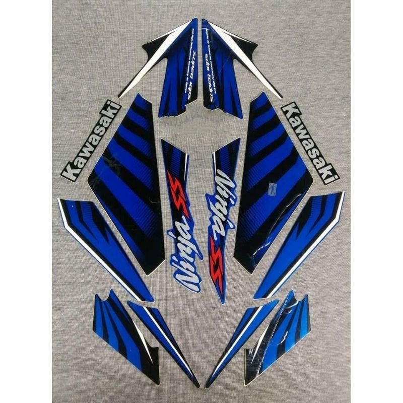 sticker ninja ss 2014/striping ninja ss 2014/list ninja ss 2014