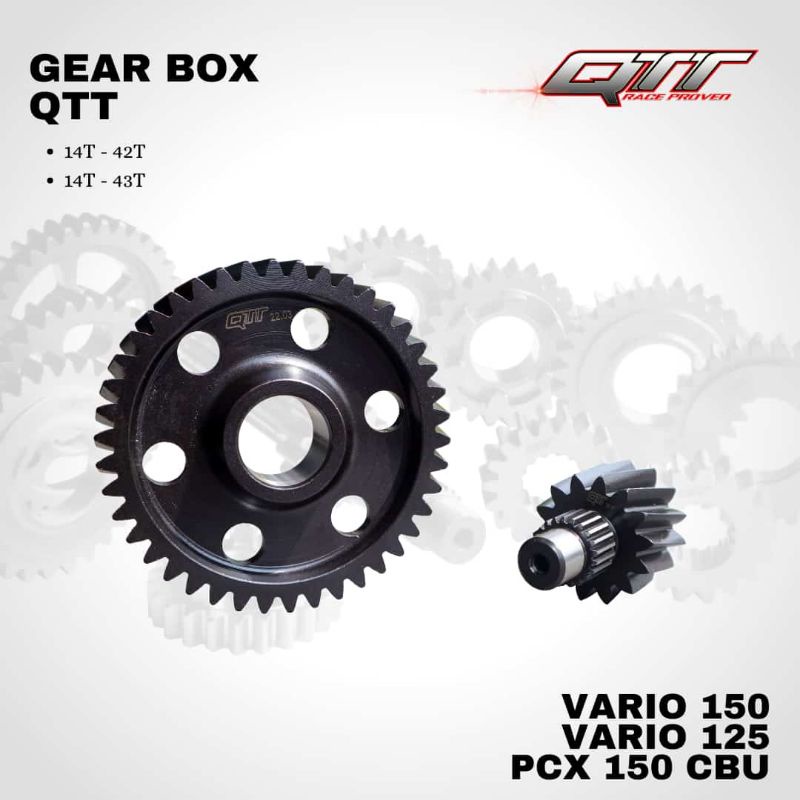 Gearbox Rasio Vario 150 - Vario 125 - PCX 150 CBU
