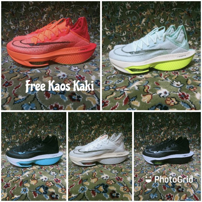 Sepatu Olahraga Lari Nike Zoom Alphafly Next 2 Premium Original Termurah / Sepatu Sport / Sepatu Bar