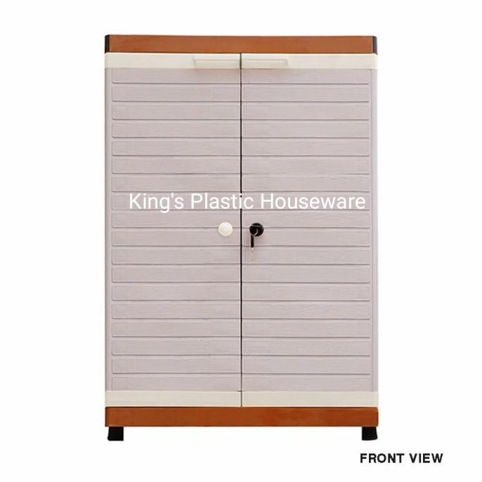 

Lemari Pakaian Plastik Club GRAND MINI 2 Susun Kunci stock ready