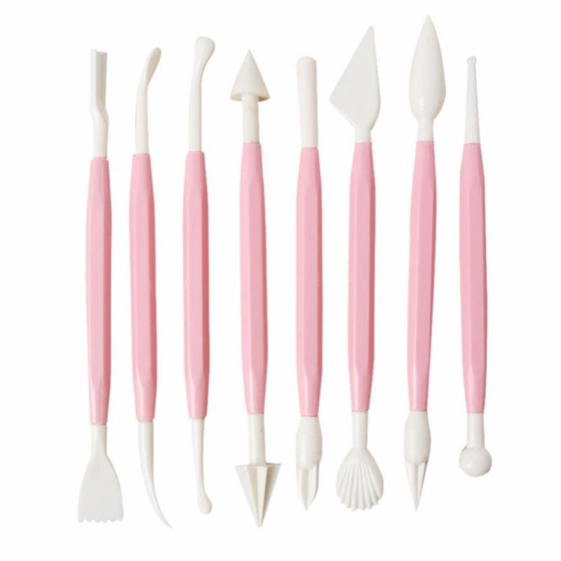 FONDANT TOOLS SET/ALAT DEKORASI FONDANT KUE/CAKE CARVING KNIFE SET