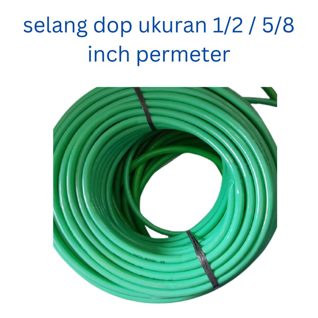 Tifaka Selang Air dop 1/2 / 5/8 Inch Eceran ( Harga Per 1 Meter ) Elastic Hose Roll Air Taman