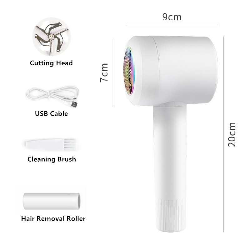 Rechargeable Lint Remover Fuzz Trimmer Penghilang Bulu Benang