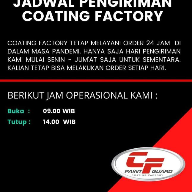 Glass Guard Pro 250ml by Coating Factory Original - 250ml