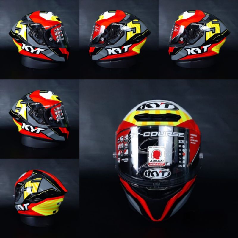 Helm KYT TT COURSE jaume masia