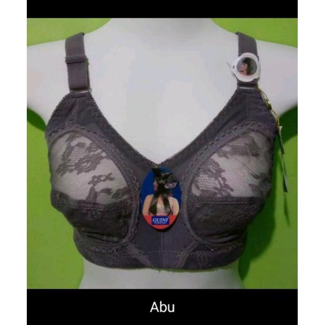 BH/bra cup jumbo guini/BH brukat tanpa kawat dan busa ukuran jumbo original 408