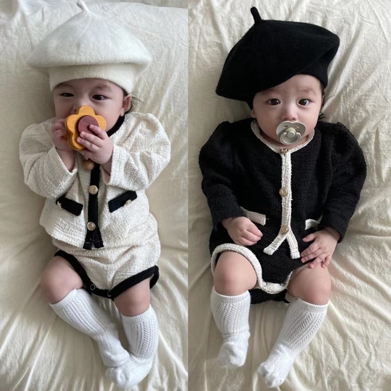 Blazer set bayi anak perempuan