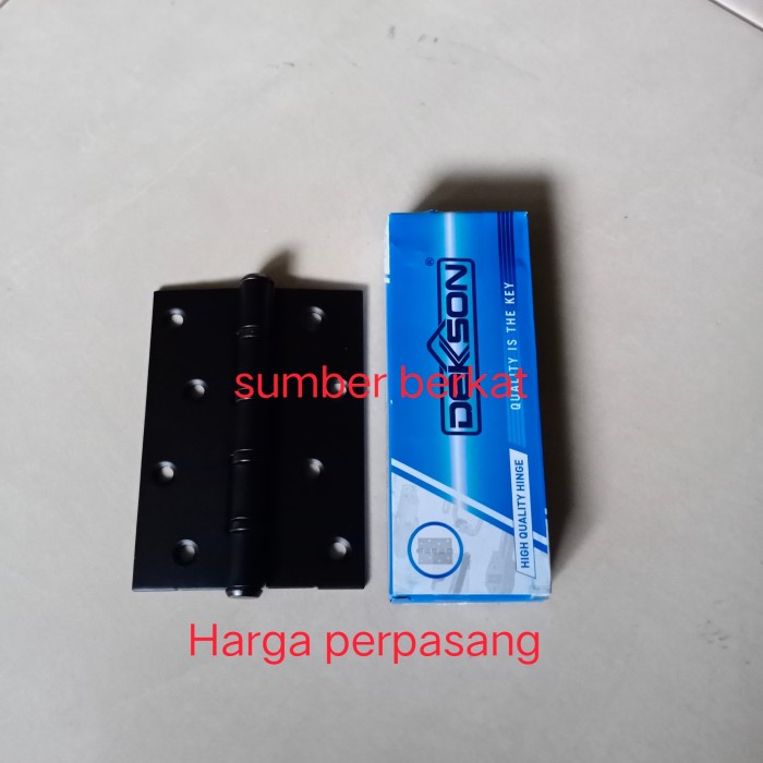 Engsel Engsel Dekson 4Inch Nylon . Engsel Dekson 4' Hitam , Engsel Dekson 4'