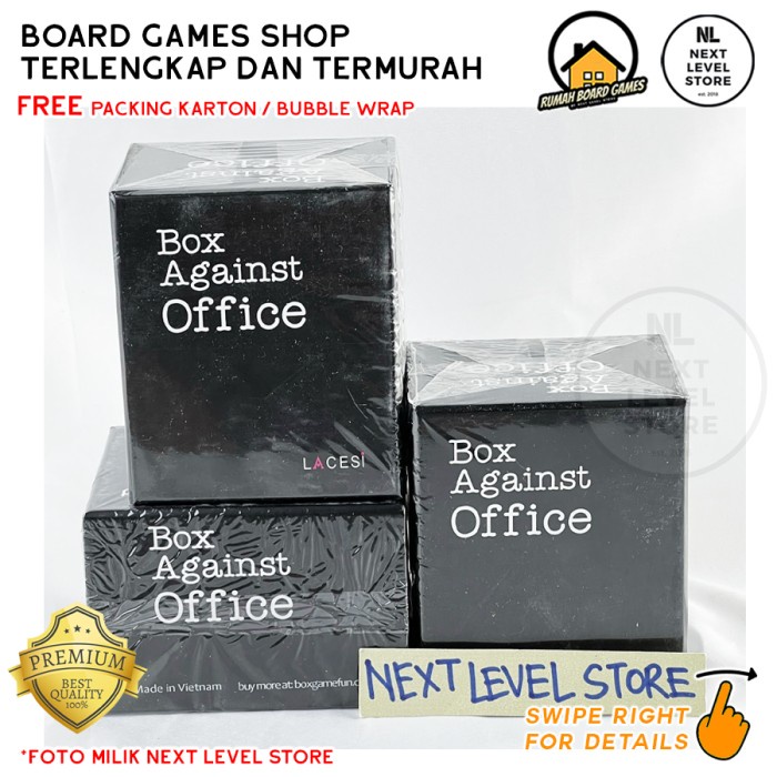 Box Against Office Card Game Board Games Party