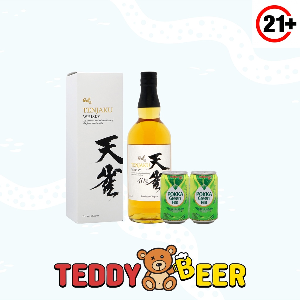 Tenjaku Blended Japanese Whisky Bundling YEOS Greentea [700ml]