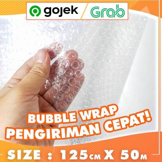 

BUBBLE WRAP ROLL 50 METER HITAM PUTIH BUBLE WRAP MULIAPACK - MP Biru - Hitam