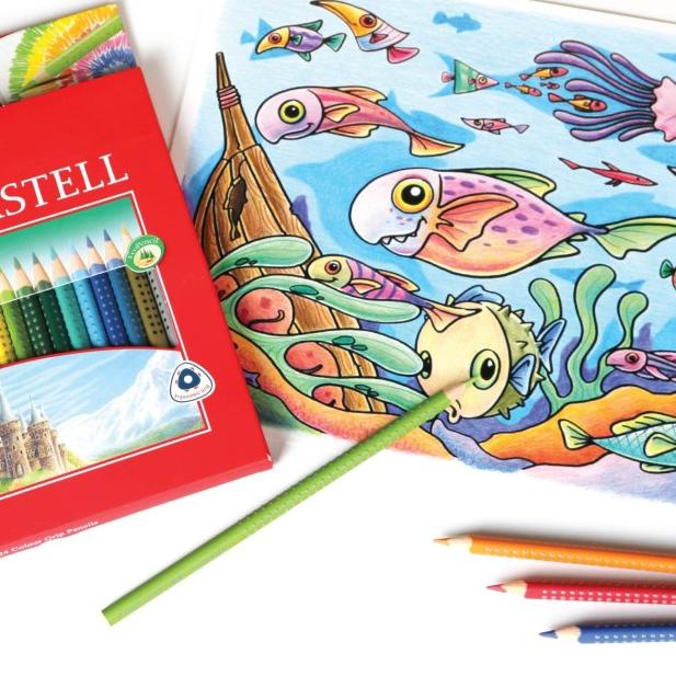 

Faber-Castell Colour Grip Pencils 24