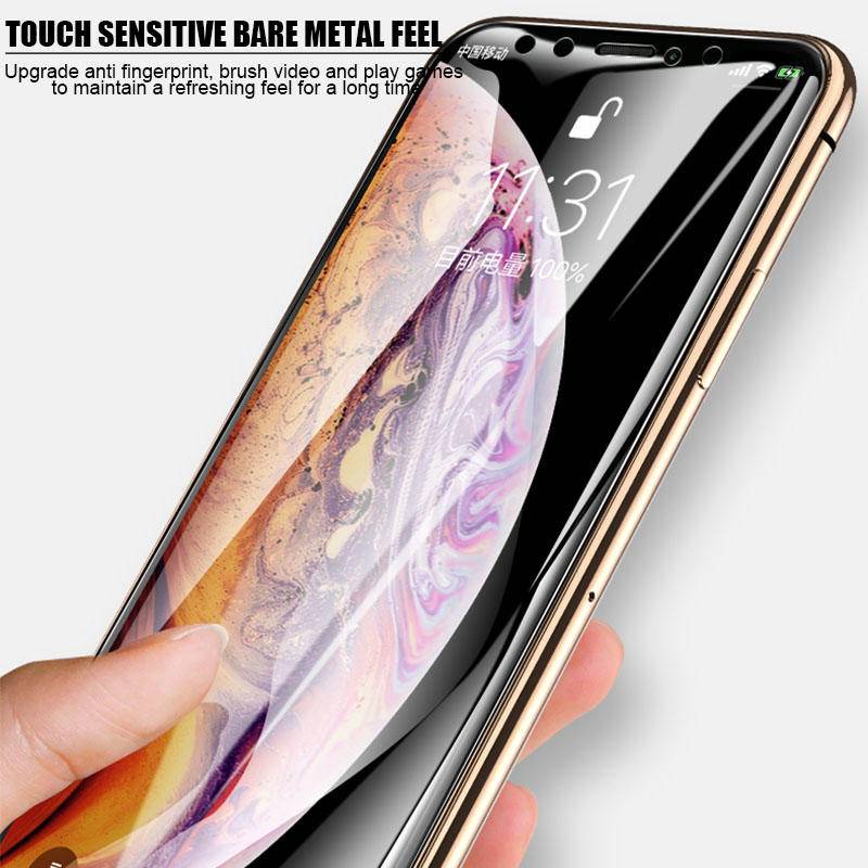 4pcs Film Pelindung Layar Hydrogel Untuk iPhone 14 13 12 11 Pro Max Mini Plus 6 6s 7 8 Plus SE X Xs XR Max 2020 2022