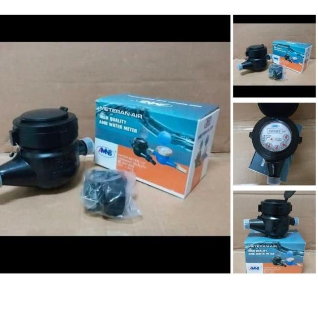 Meteran Air AMB Body Plastik