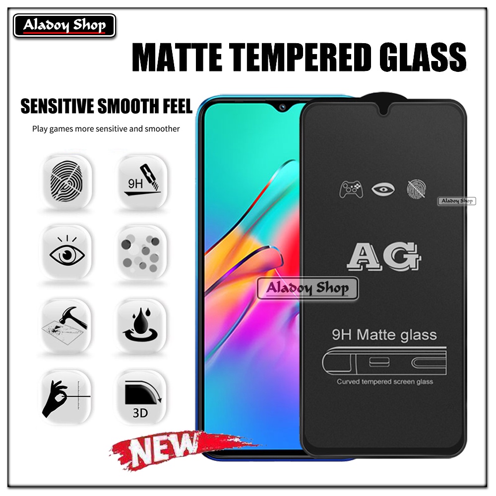 Infinix Smart 5 PAKET 2IN1 Tempered Glass Matte Anti Glare Full Layar dan Tempered Glass Kamera