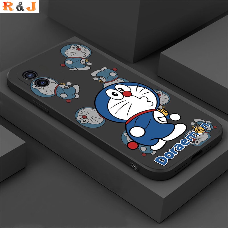 Casing Silikon OPPO A17 A77S A16 A57 2022 A15 A16K A54 A53 A12 A5S A7 A3S A11k A31 A52 A92 A94 A93 A37 F9 A1K Reno 7 6f Motif Doraemon 4o